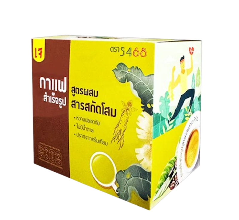 ผงสำเร็จรูป สูตรผสมสารสกัดโสม 2