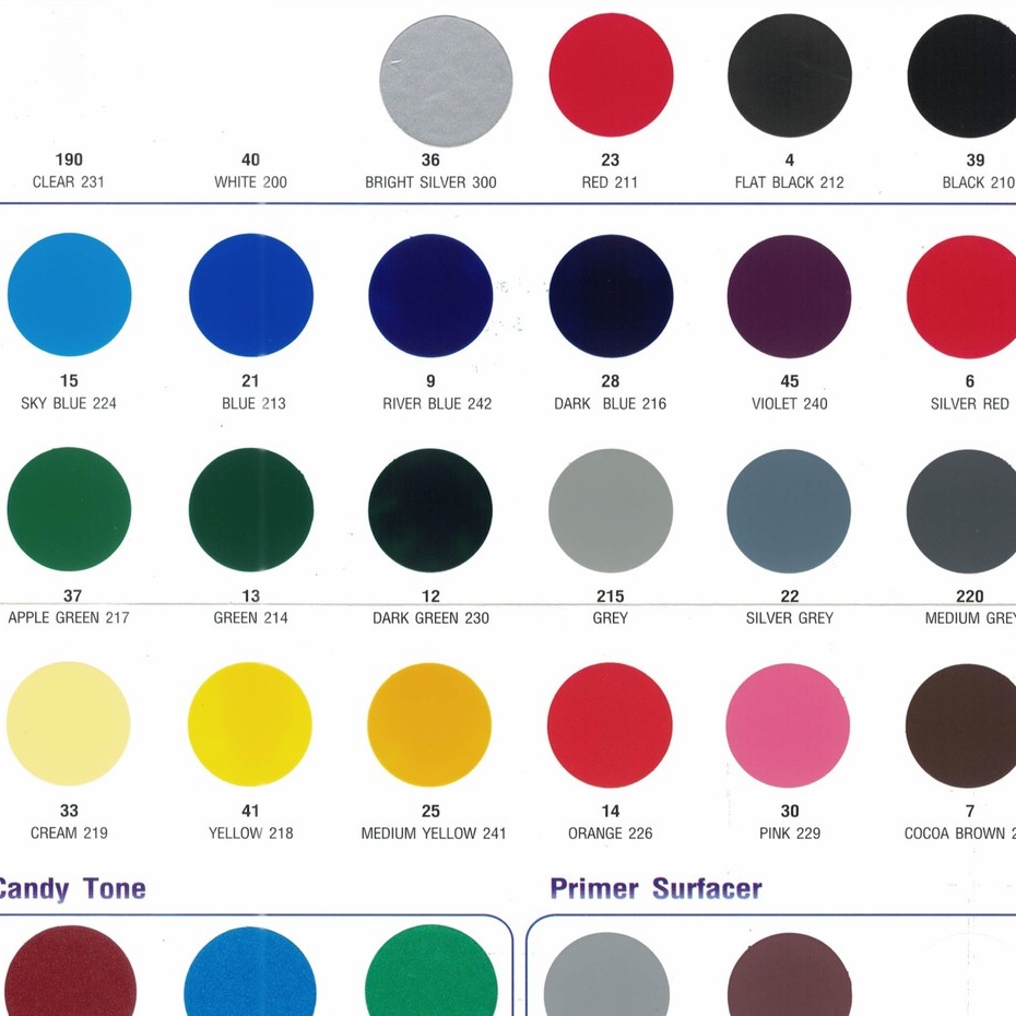 สีสเปรย์  4