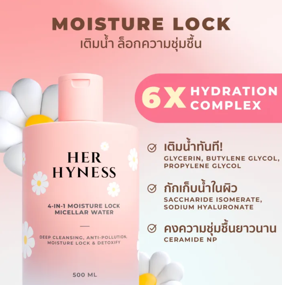 4-in-1 Moisture Lock Micellar Water 3