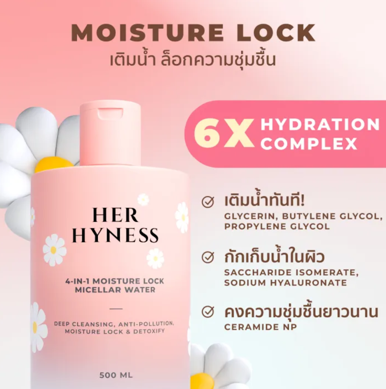 4-in-1 Moisture Lock Micellar Water 3