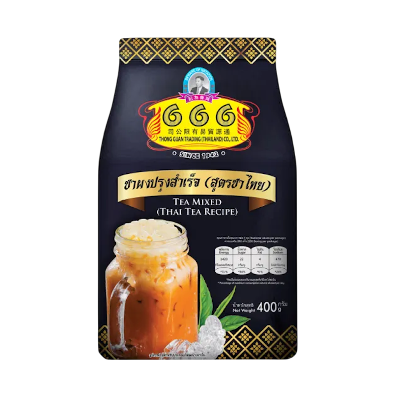 ชาผงปรุงสำเร็จ สูตรชาไทย 1