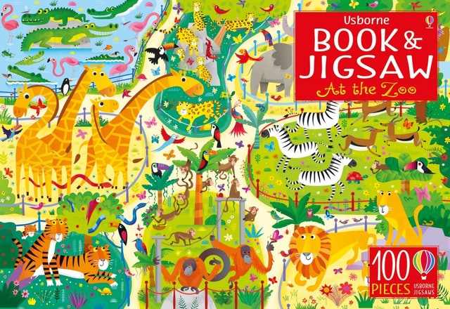จิ๊กซอว์สำหรับเด็ก Usborne BOOK & JIGSAW 2