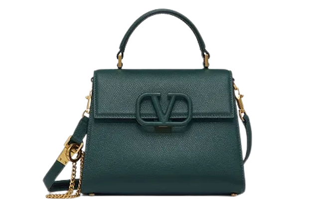 กระเป๋า Valentino รุ่น Small Vsling Grainy Calfskin Handbag 4