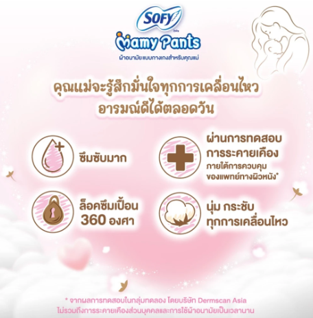 Mamy Pants ผ้าอนามัยแบบกางเกงสำหรับคุณแม่ 3