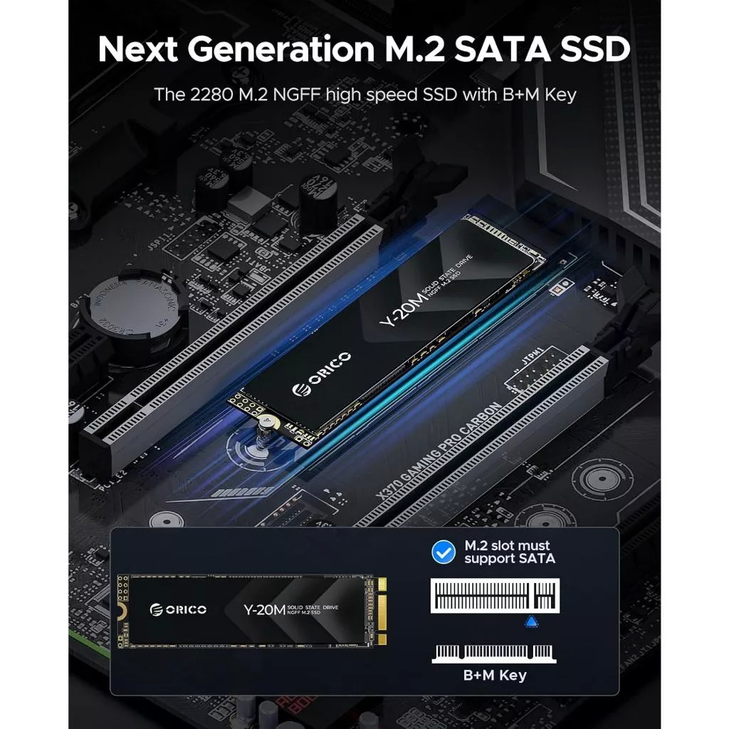 ฮาร์ดดิสก์ SSD SATA M.2  3
