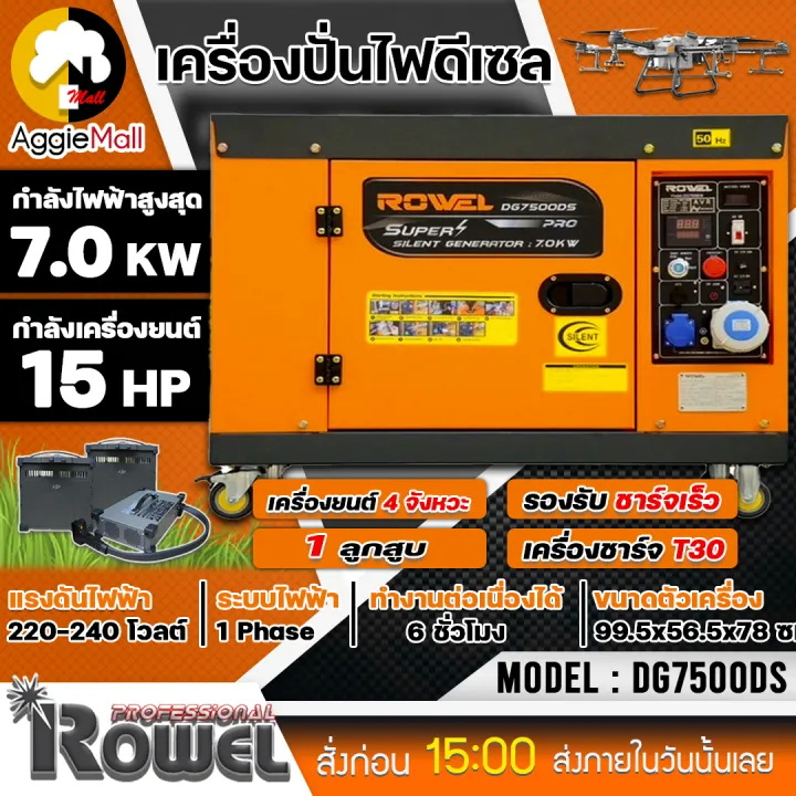 เครื่องปั่นไฟ ดีเซล 3