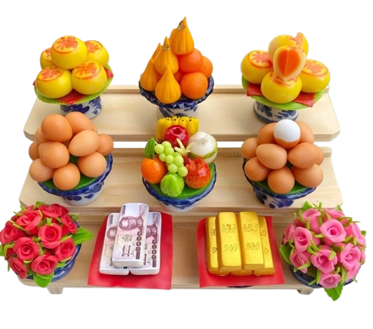 พานดินปั้นขนม 3