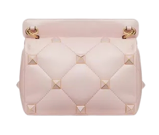 กระเป๋า Valentino รุ่น Medium Roman Stud The Shoulder Bag In Nappa With Chain And Enameled Studs  2