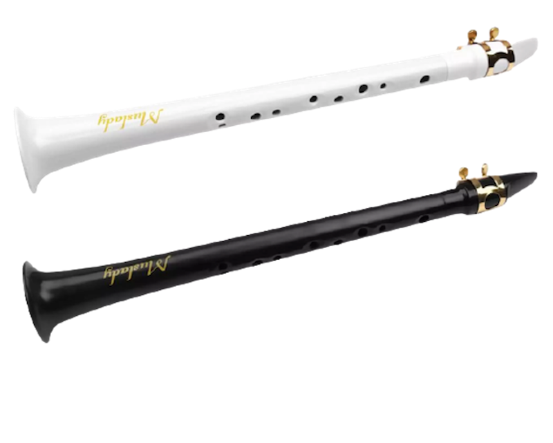 White Pocket Mini Sax Portable 1