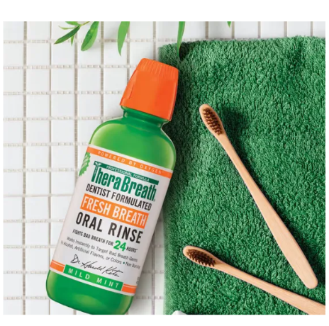 น้ำยาบ้วนปาก Fresh Breath Oral Rinse Mild Mint 2
