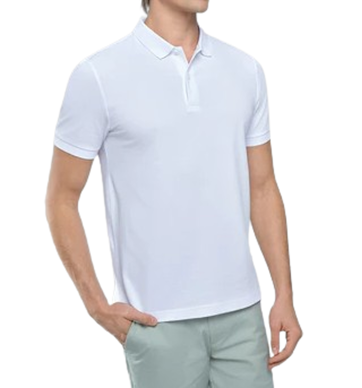 เสื้อโปโลผู้ชาย เสื้อจิออดาโน Men's Slim Classy Solid Polo 1