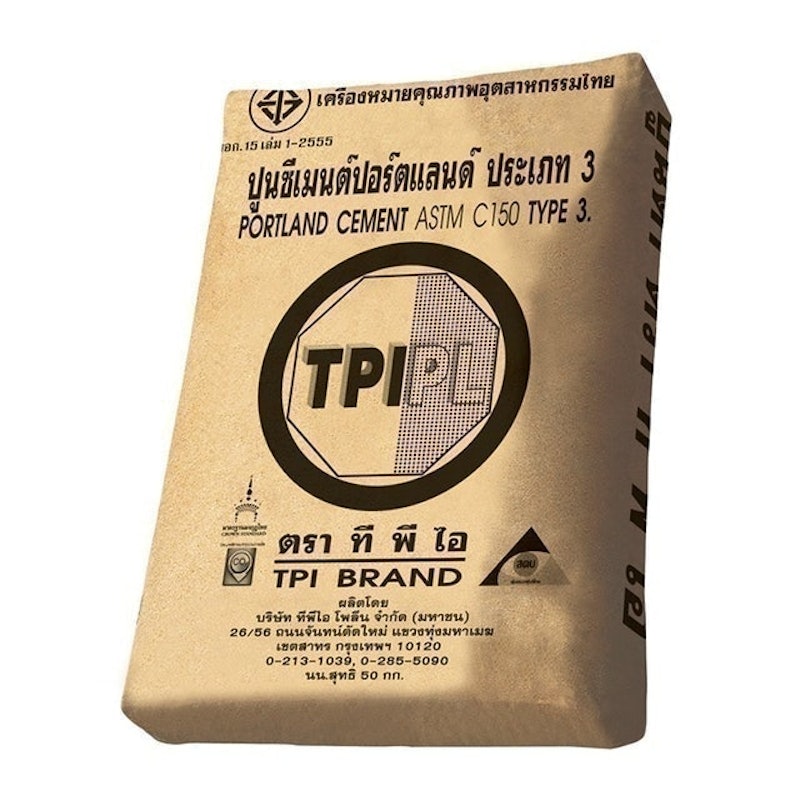 ปูนโครงสร้าง ตราทีพีไอ สีดำ 1