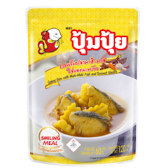 อาหารใต้ แกงส้มปลามาฮิ - มาฮิใส่ยอดมะพร้าว