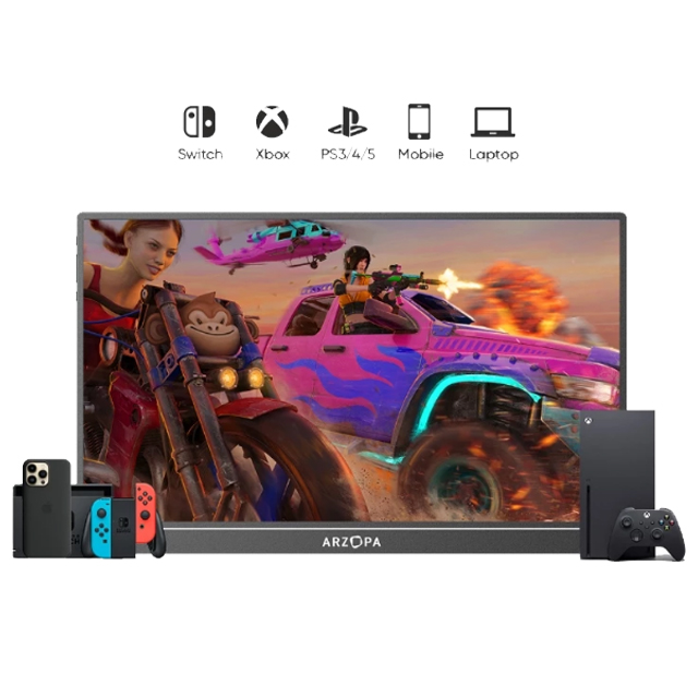 Portable Monitor 16.1 Inch 3