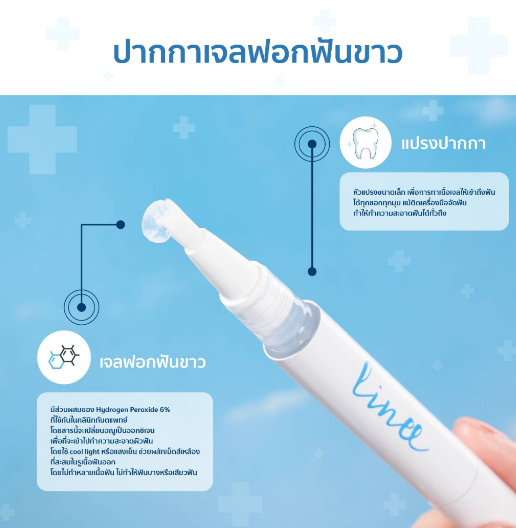 ชุดฟอกฟันขาว Teeth Whitening Kit + Refill 3