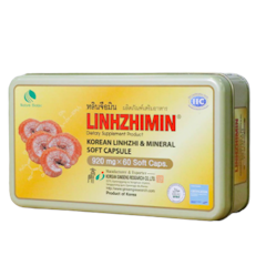 เห็ดหลินจือสกัด KOREAN LINHZHI & MINERAL SOFT CAPSULE