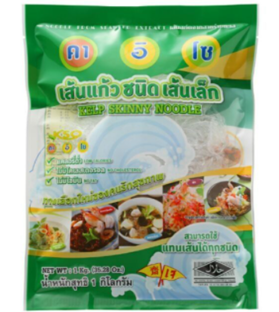 เส้นคีโต เส้นแก้วชนิดเส้นเล็ก 1