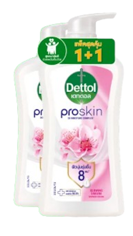 เจลอาบน้ำ Shower Gel Proskin Shower Cream Glowing Sakura 1