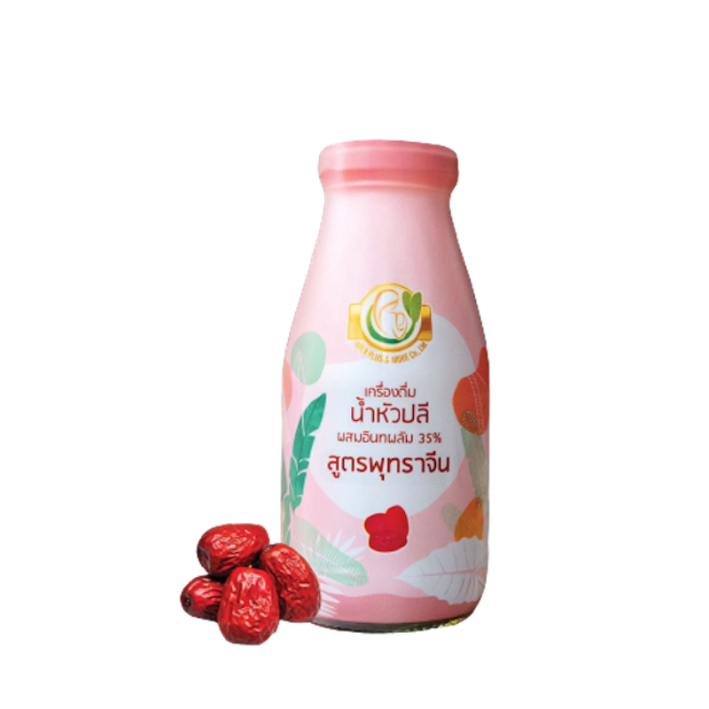 พุทราจีน พร้อมดื่มผสมหัวปลีและอินทผลัม 1