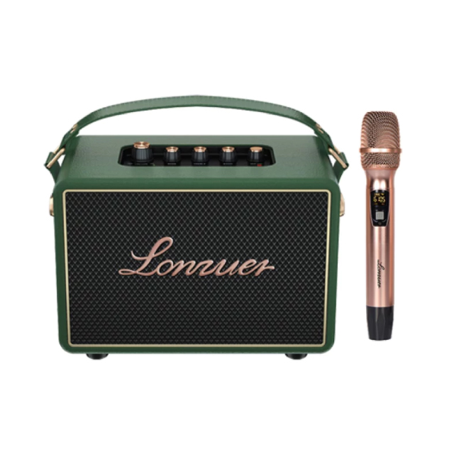 ไมค์ร้องคาราโอเกะ LONZUER EXCELLENT 80W 3