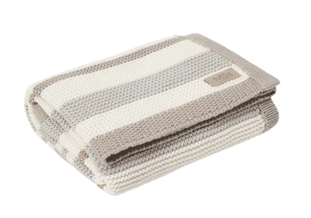 Chunky Knitted Baby Blanket 1