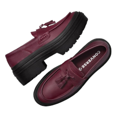 CTAS LUGGED HEEL LOAFER FOUNDATION OX RED