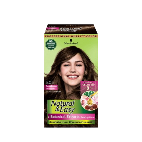 Schwarzkopf Hair Color Natural & Easy Golden Light Brown  1