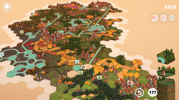 เกมสร้างเมือง Dorfromantik 3
