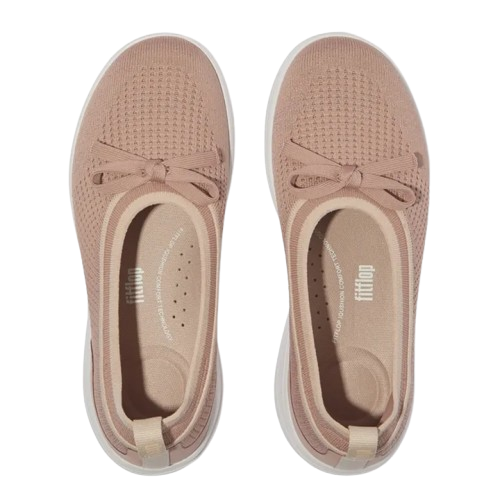 รองเท้าทรงบัลเล่ต์ผู้หญิง Super - Q Bow Knit Ballet Flats 1