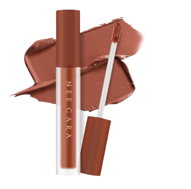 ลิปสติกสีส้มอิฐ Velvet Matte Lip Glaze 1