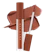 NEE CARA ลิปสติกสีส้มอิฐ Velvet Matte Lip Glaze 1