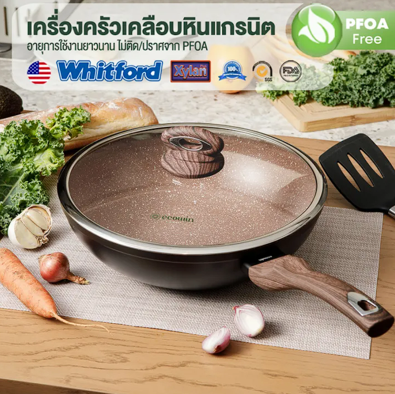 กระทะเคลือบหินอ่อน 3
