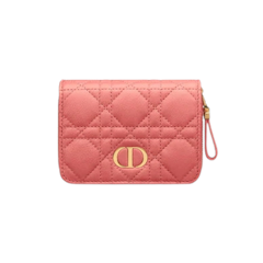 กระเป๋าสตางค์ผู้หญิง รุ่น Dior Caro Compact Zipped Wallet