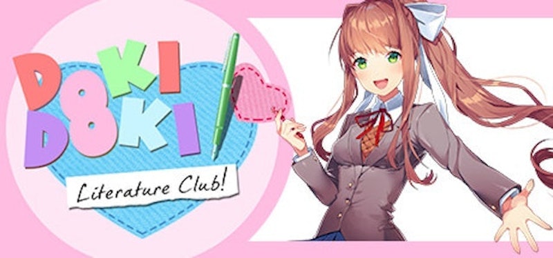 เกมแนว Visual Novel Doki Doki Literature Club! 1