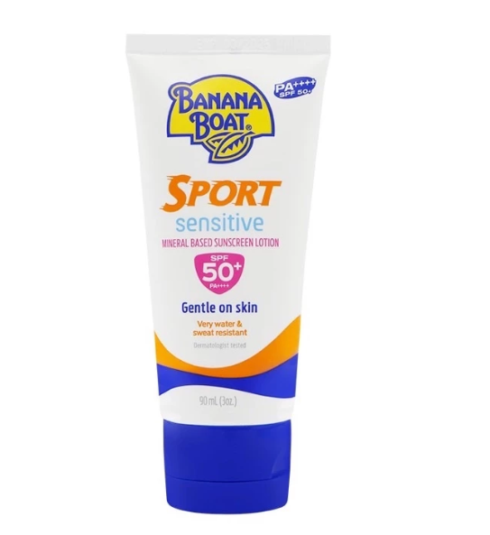 Sport Sensitive Mineral Based Sunscreen Lotion  