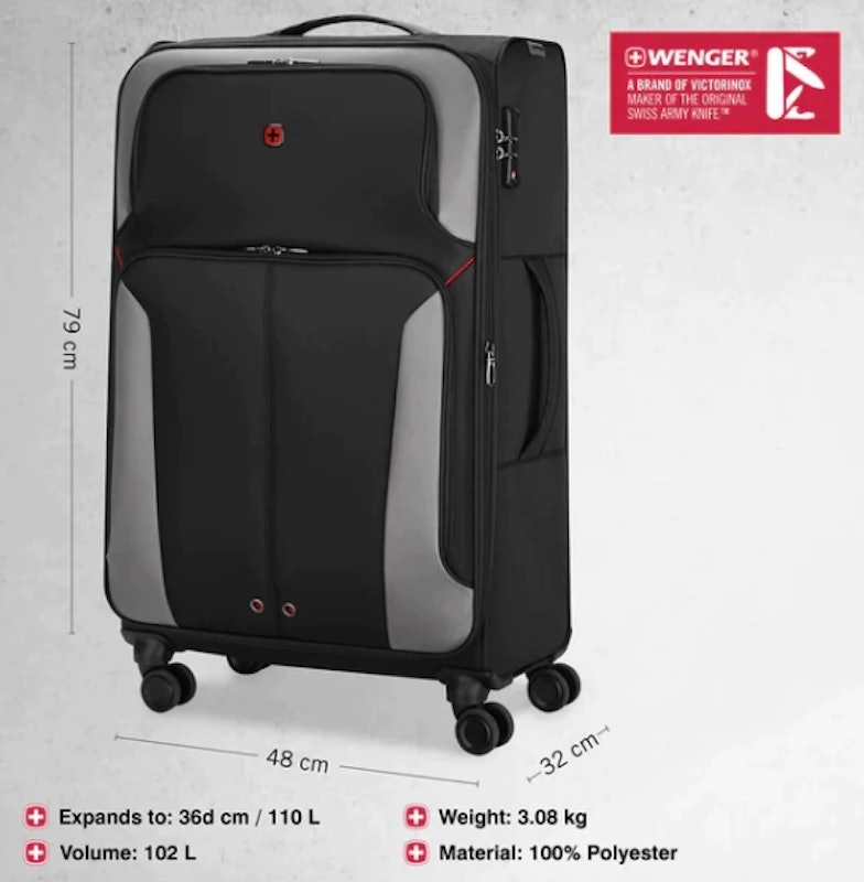 กระเป๋าเดินทาง 20 นิ้ว รุ่น Castic Expandable 3