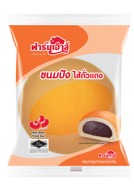 ขนมปังเซเว่น ไส้ถั่วแดง 1