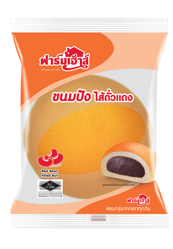 ขนมปังเซเว่น ไส้ถั่วแดง 1