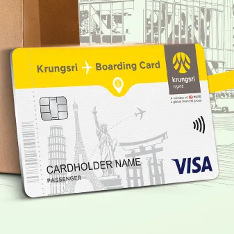 Krungsri Boarding Card 3