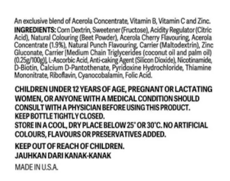 Nutrilite Phyto Powder Cherry 2