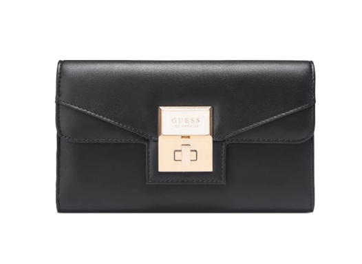 MOONSTONE SLG Flap Clutch Black 1
