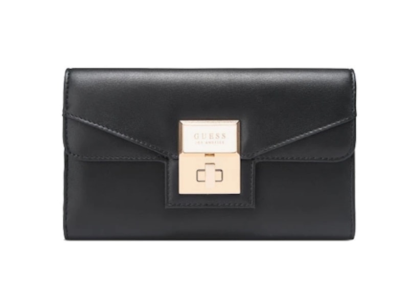 MOONSTONE SLG Flap Clutch Black 1