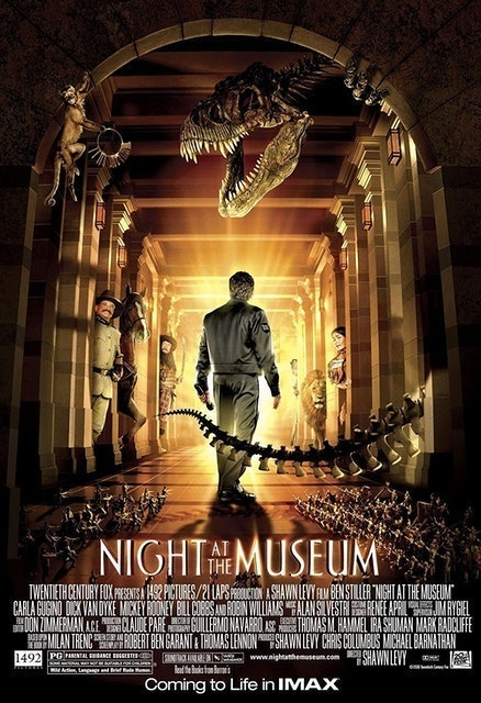 หนังคอมเมดี้ Night at the Museum 1
