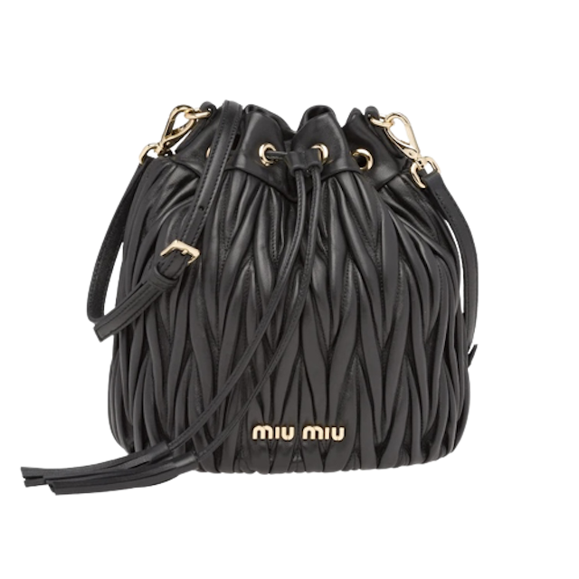กระเป๋า รุ่น Matelassé Nappa Leather Bucket Bag 3