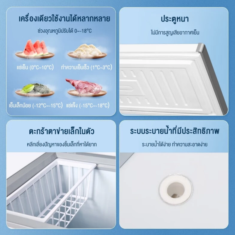 ตู้แช่ฝาทึบ 2