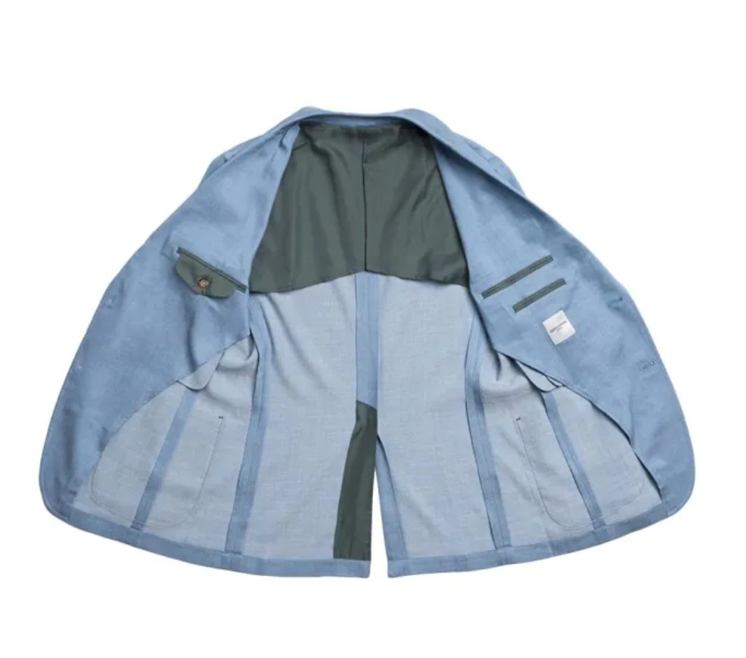 เสื้อแจ็กเก็ต Eco Denim Stretch Blazer 3