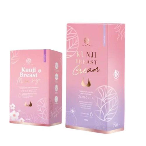 Kunji Breast Cream ครีมทาบำรุงทรวงอก 2