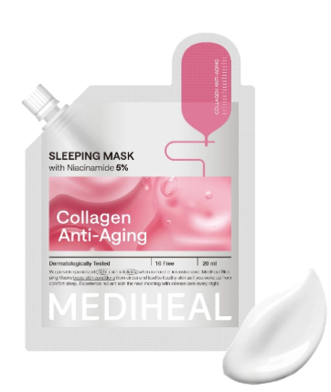 Sleeping Mask เมดิฮีล สลีปปิ้ง มาสก์ สูตร COLLAGEN ANTI-AGING 1