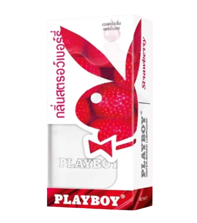 เจลหล่อลื่น กลิ่นสตอรว์เบอร์รี่ Lubricant Gel StrawberryWater Base 1