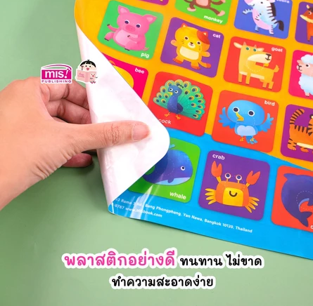 หนังสือฝึกอ่าน ฝึกคัด พร้อมโปสเตอร์พูดได้ 3